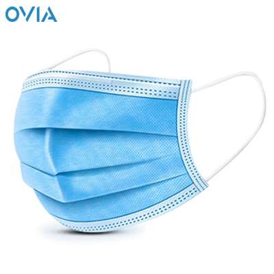 Disposable Non-woven 3 Layers Eco-friendly Face Mask 3 Ply Breathable Carbon Disposable Medical Dust Face Mask