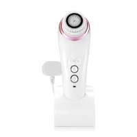 New Design Product Adult Waterproof Sonic Electric Facial Cleansing Brush With USB Wireless Charging For Exfoliating And Massage